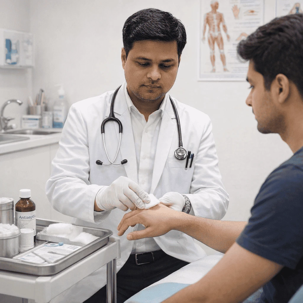 Minor Injury and Wound Care - Dr. Nitin Ingole BAMS